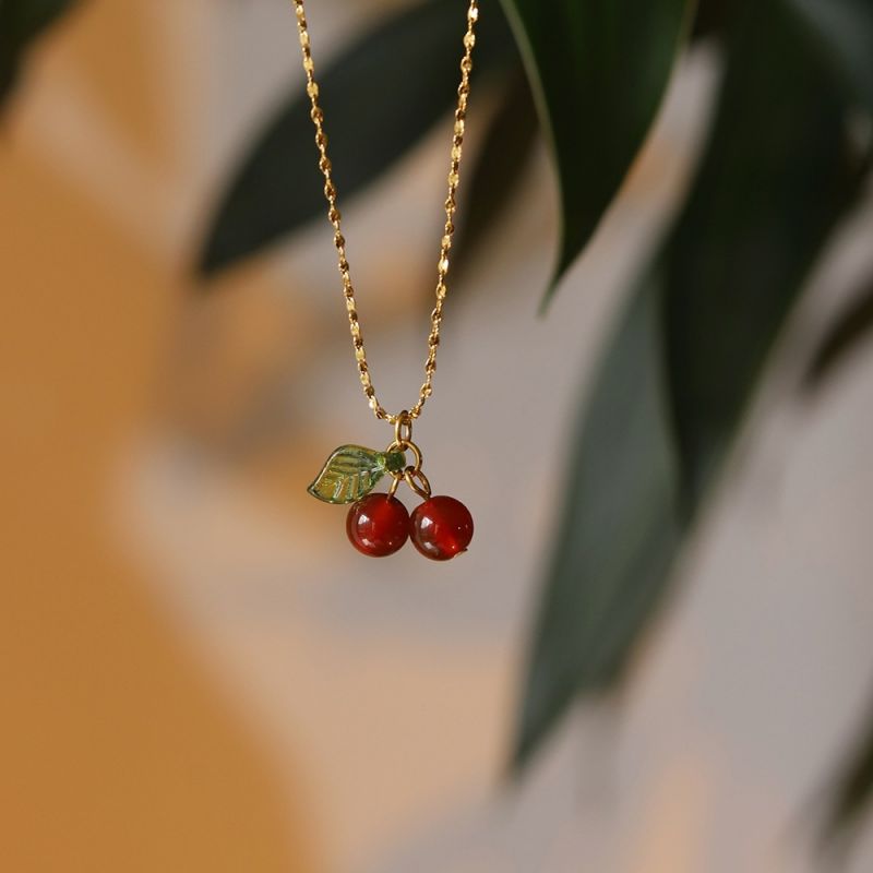 Sweet Cherry Necklace