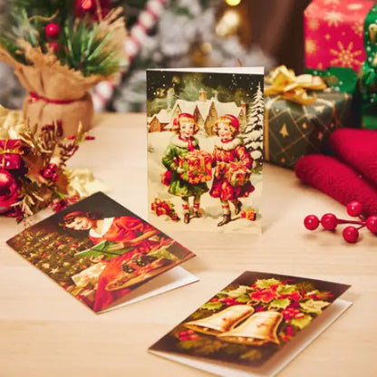 Christmas Fintage Greeting Card - cards