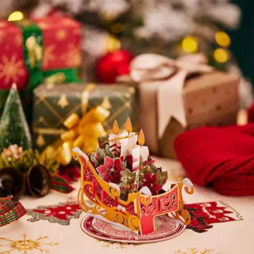 Christmas Sleigh Ornament - cards