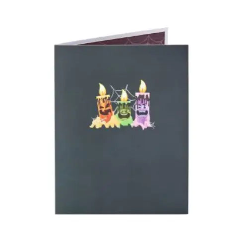 Halloween Candle Pop-up Card - cards