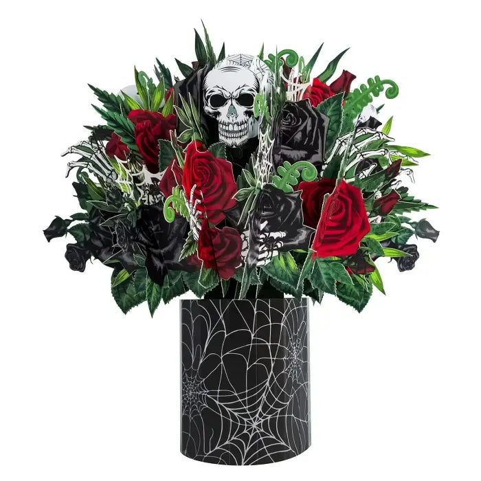 Halloween Skull Bouquet - cards