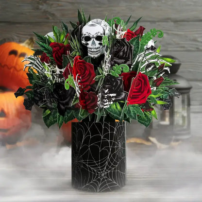 Halloween Skull Bouquet - cards