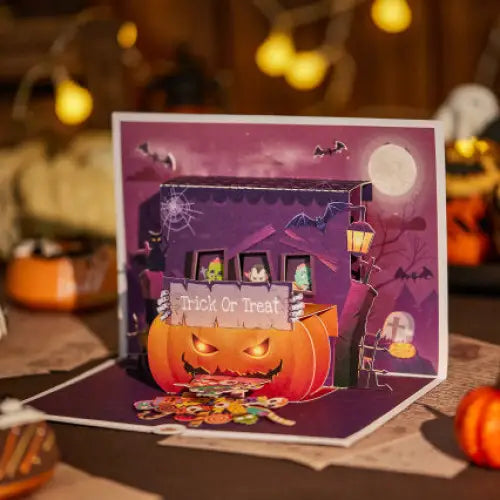 Trick or Treat Pop-Up Card - cards