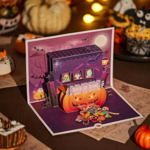 Trick or Treat Pop-Up Card - cards