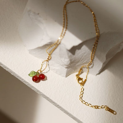 Sweet Cherry Necklace