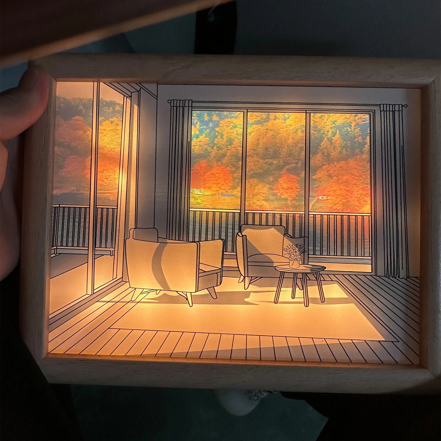 Painting Led Night Light